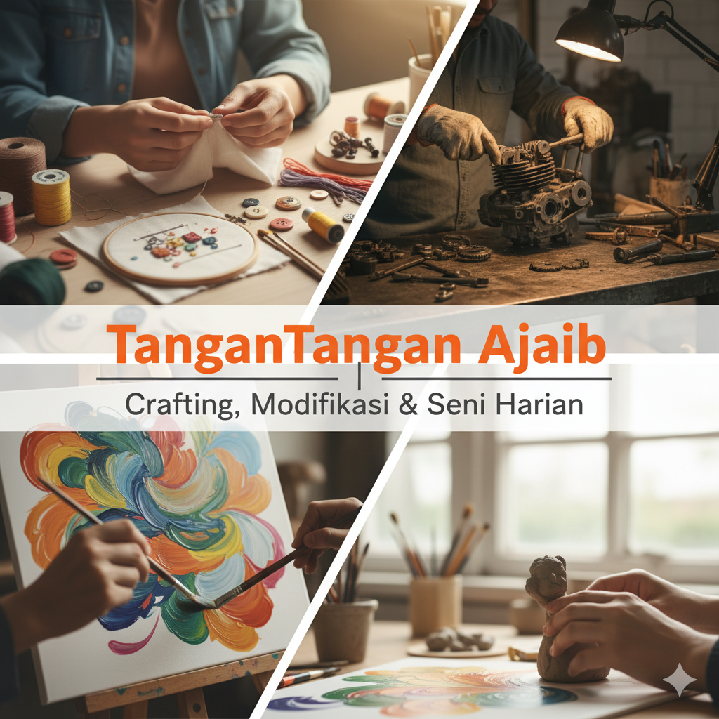 TanganTangan Ajaib | Crafting, Modifikasi, & Seni Harian