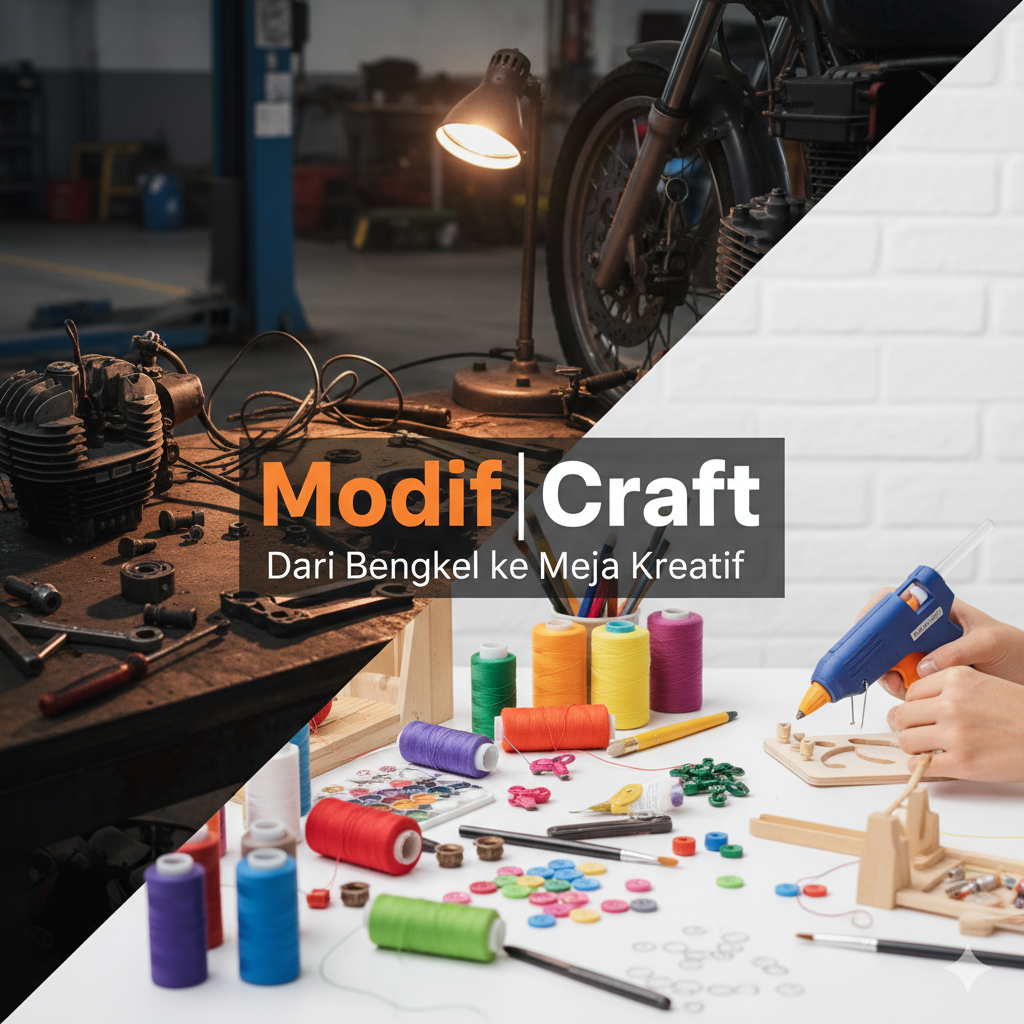 Modif & Craft | Dari Bengkel ke Meja Kreatif